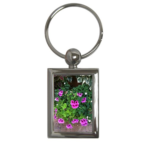 Flowers Key Chain (Rectangle) from Product Design Center Front